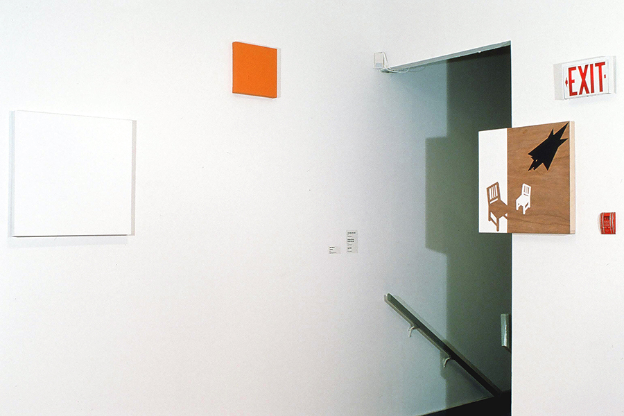 Installation view of SYSTEMS SYSTEMS CRUSH, at Open Space Gallery, by Vancouver artist and designer Kennedy Telford